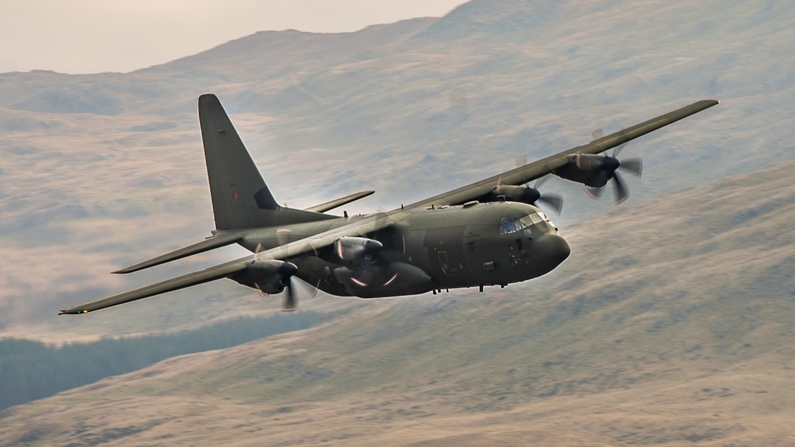 Mach Loop RAF Hercules
