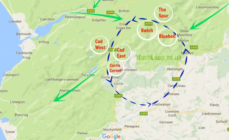 Mach Loop Map